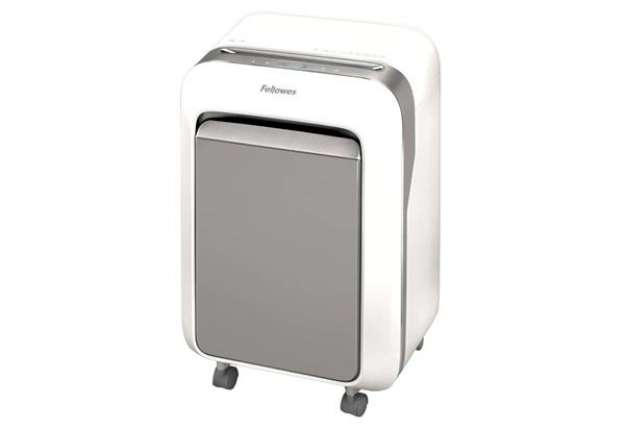 Immagine di Distruggidocumenti uso moderato Fellowes LX211 - P-5 - 23 L - taglio a microframmenti 2x12 mm - bian