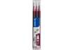 Immagine di Refill penne a sfera Pilot Frixion Ball e Clicker 0,7 mm rosso vino Set 3 pezzi – 6852