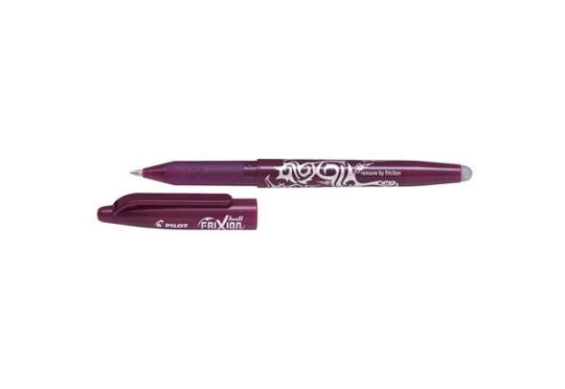 Immagine di Penna a sfera cancellabile Pilot Frixion Ball punta 0,7 mm rosso vino 6859
