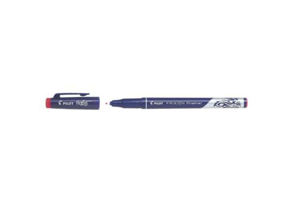 Immagine di Fineliner cancellabile Pilot Frixion 1,3 mm rosso 343