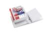 Immagine di Raccoglitore personalizzabile Sei Rota Stelvio TI A4 - 2 anelli D 50 mm - dorso 7,5 cm bianco - 3550