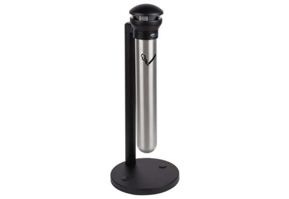 Immagine di Colonnina posacenere Rubbermaid Infinity™ Stand Alone nero H 101 cm - Ø 40 cm FG9W3100SSBLA