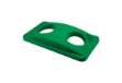 Immagine di Coperchio per Slim Jim forato per le bottiglie Rubbermaid GREEN FG269288GRN
