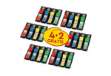 Immagine di Post-it® Index Mini con dispenser rosso,verde, blu, giallo VALUE PACK 4+2 - 683- 4+2