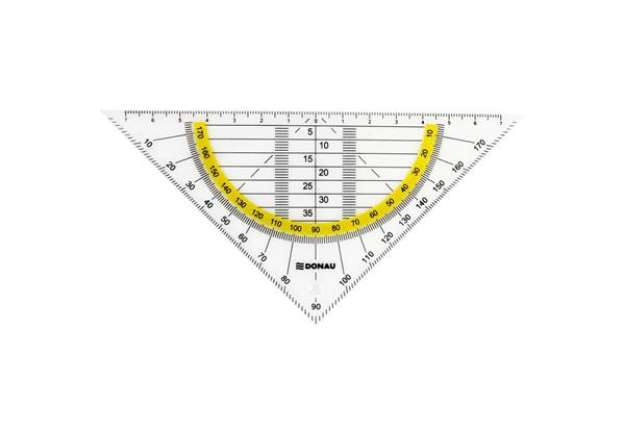 Immagine di Squadra con goniometro Donau senza impugnatura 16 cm 4210001-00