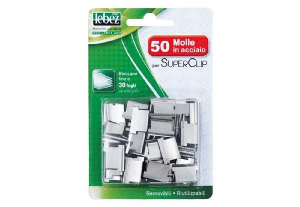 Immagine di Ricarica Molle lebez acciaio  conf. 50 pezzi 1061