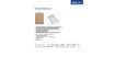 Immagine di Portablocchi con clip MAULclassic A4 in legno di fibra Z700031