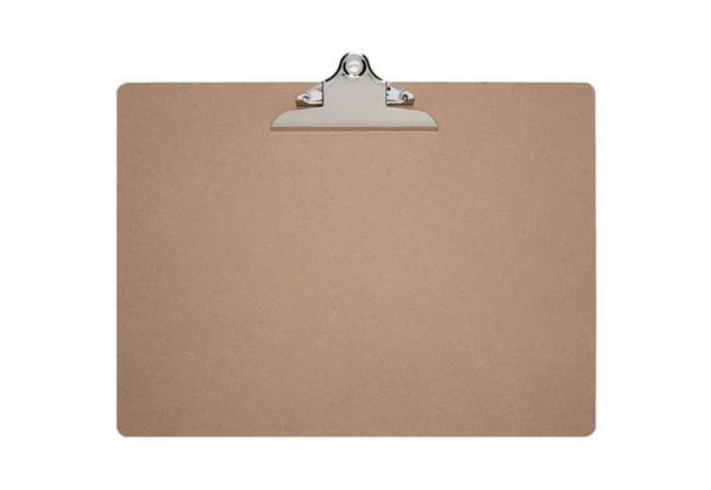 Immagine di Portablocchi con clip MAULclassic A3 in legno di fibra Z700032