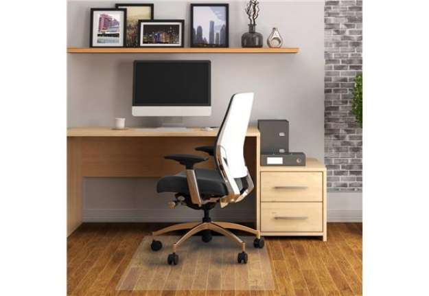 Immagine di Tappeto protettivo a U Floortex CLEARTEX® ValuMat™ 120x130 cm- pavimenti duri - trasparente FC121301