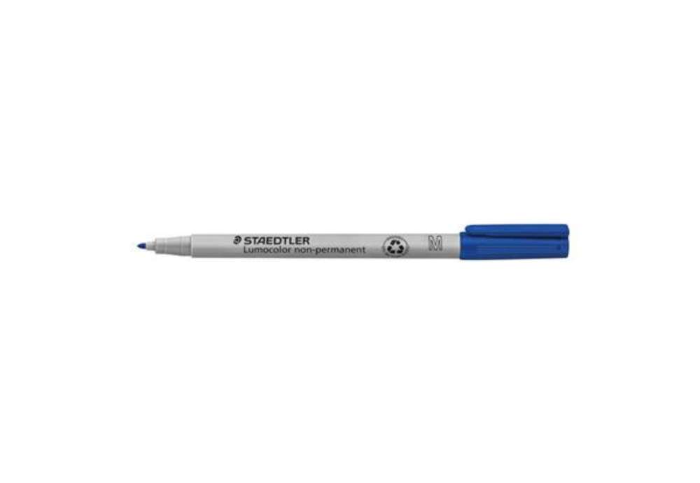 Immagine di Penna a punta sintetica Staedtler Lumocolor® non-permanent 315 M 1 mm blu - 315-3
