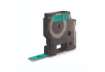 Immagine di Nastro per etichettatrici Dymo D1 12 mm x 7 m Nero/Verde S0720590