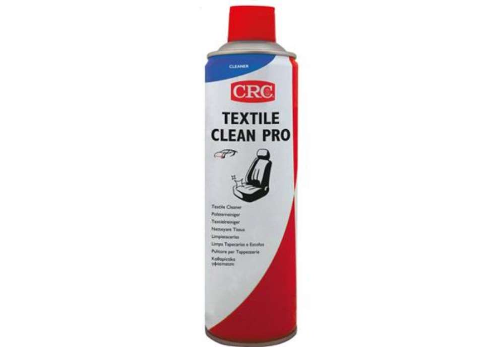 Immagine di Schiuma detergente tessuti per auto CRC Textile clean Pro - Aerosol 500 ml C7802