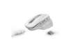 Immagine di Mouse ergonomico ricaricabile wireless Trust OZAA ricevitore USB A 2.0 - portata 10 m - bianco - 240