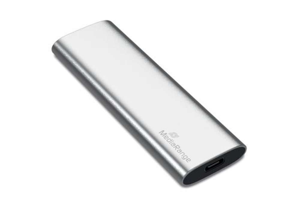 Immagine di Unità SSD esterna Media Range USB Type-C® 120 GB - argento MR1100