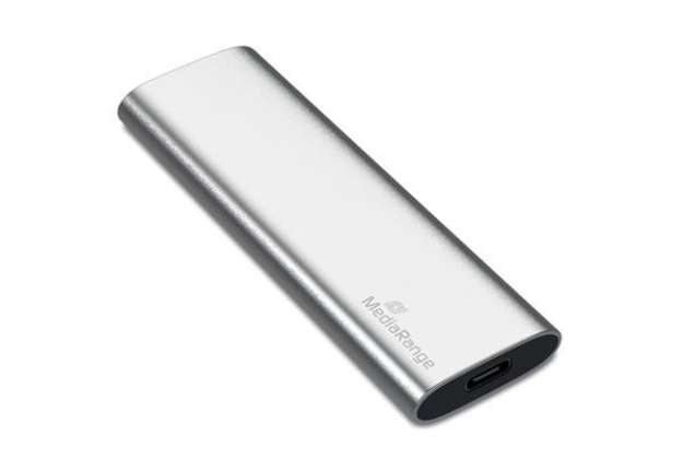 Immagine di Unità SSD esterna Media Range USB Type-C® 120 GB - argento MR1100