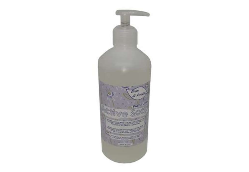 Immagine di Sapone liquido mani Active Soap Bosco di Rivalta - 500 ml passiflora BOS034