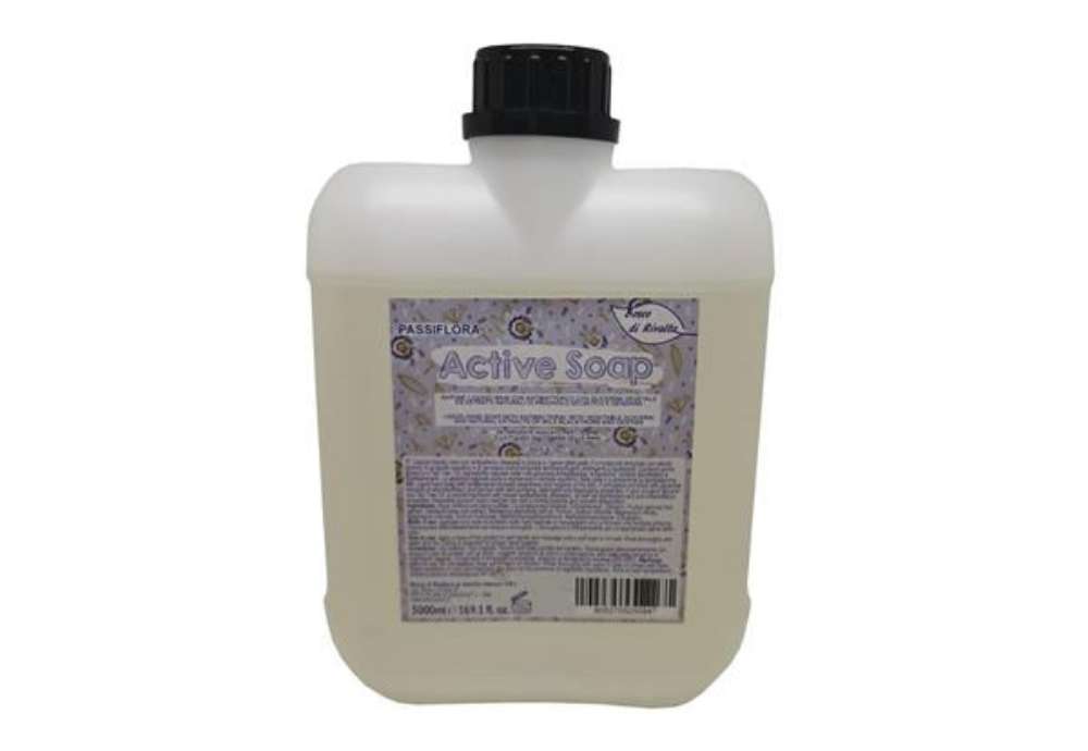 Immagine di Sapone liquido mani Active Soap Bosco di Rivalta - 5 L passiflora BOS035