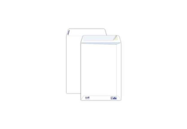 Immagine di Buste a sacco Pigna Envelopes Competitor Strip 100 g/m² 230x330 mm bianco Conf. da 500 buste - 00295