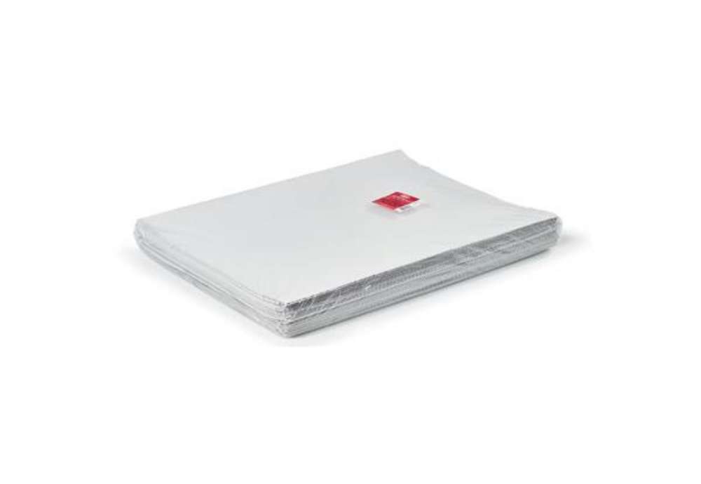 Immagine di Carta da pacco Rex-Sadoch 100x140 cm 80 g/m² - Kraft bianco - Conf. 50 fogli piegati 50x35 cm - CK50