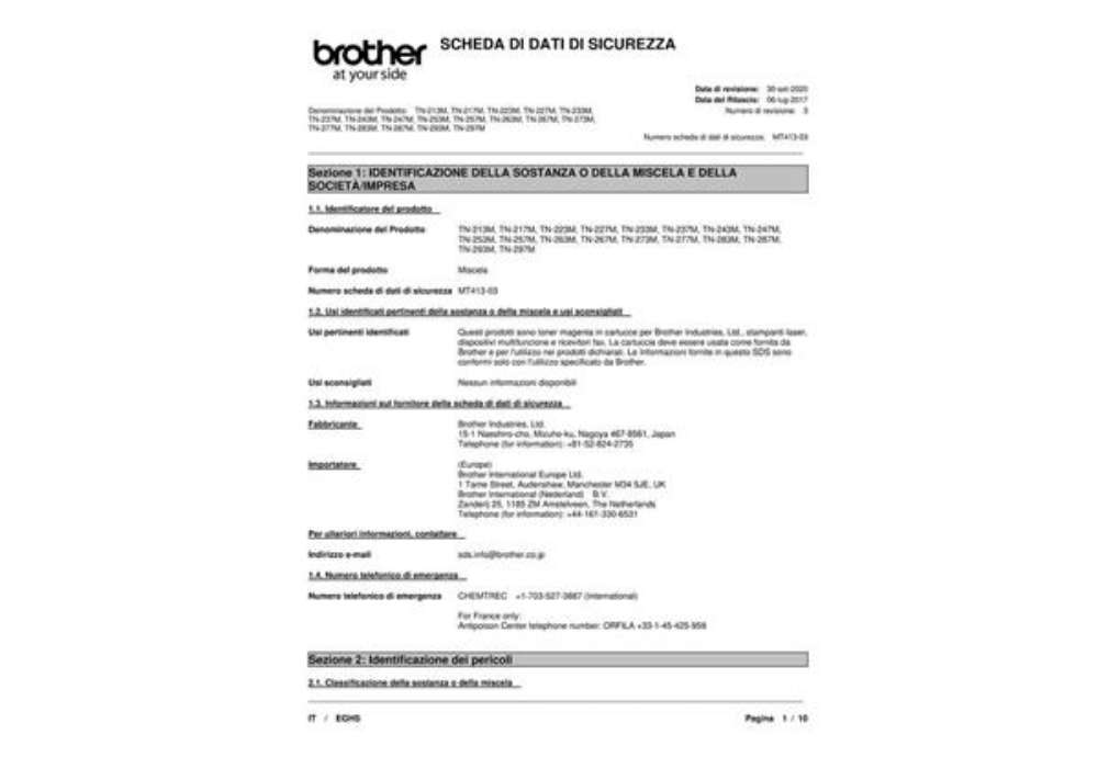 Immagine di Toner Brother Magenta  TN247M