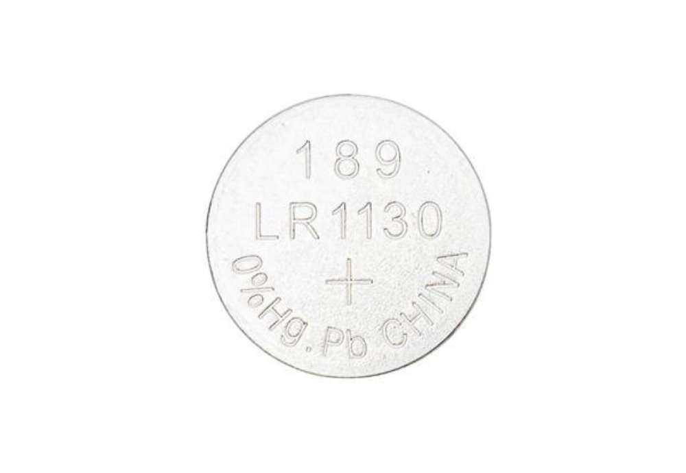 Immagine di Batterie alcaline a bottone 1.5 V Q-Connect LR54 conf. 10 pezzi in blister - KF14556