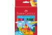 Immagine di Pennarelli Faber-Castell Castello Superlavabili punta fine 3 mm assortiti astuccio in cartone 12 pez