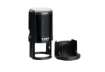 Immagine di Timbro autoinchiostrante max 8 righe - Trodat eco PRINTY 4638 - Ø38 mm  nero 76854