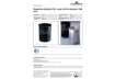 Immagine di Cestino gettacarte DURABLE cilindrico con superficie perforata 165mm acciaio nero - 331001