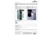 Immagine di Cestino gettacarte DURABLE cilindrico con superficie perforata 165mm acciaio argento metallizzato -