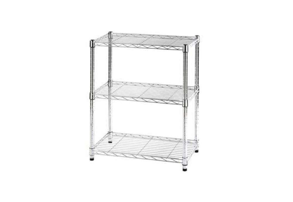 Immagine di Scaffale a 3 ripiani Serena Group Archimede in acciaio grigio 60x36x75 cm - ZN1424-3