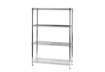 Immagine di Scaffale a 4 ripiani Serena Group Archimede in acciaio grigio 90x36x137 cm - ZN1436-4