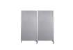 Immagine di Paravento con magneti Serena Group in policarbonato grigio 80x40x170 cm WAL804017G