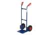 Immagine di Carrello in acciaio Serena Group con doppio manico 47x47x h. 120 cm blu portata 200 kg - HT200