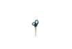 Immagine di Forbici per mancini Westcott Soft Grip Easy Grip asimmetriche - 20,1 cm blu/nero - E-30282 00