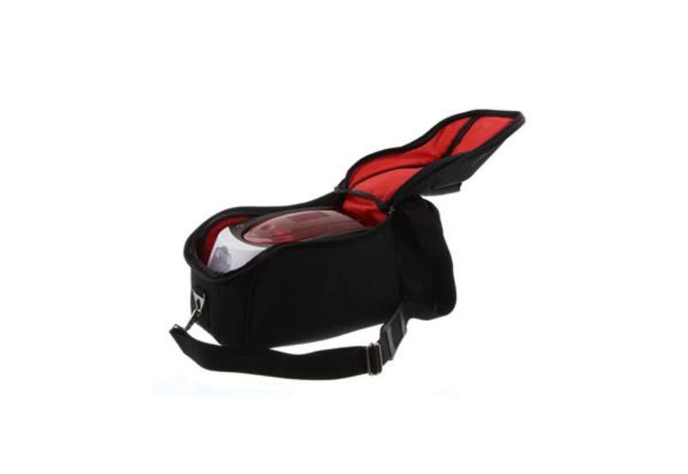 Immagine di Borsa con tracolla per stampante Badgy Travel Bag nero A5311