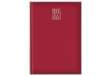 Immagine di Agenda 2026 Giornaliera A4 S/D separati Gommato rosso 26-065100403C