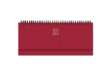 Immagine di Planning 2026 spiralato 29,8x10,5 cm Gommato rosso 26-023000403C