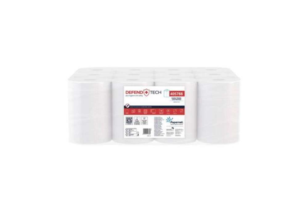 Immagine di Rotoli asciugamano Papernet Centrefeed - conf. 12 pz - 189 strappi - 405788