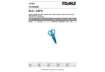 Immagine di Forbici per bambini 100% in plastica - Dahle blu con gufo R054676