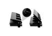 Immagine di Perforatore a 4 fori Q-Connect nero 25 fogli KF01238