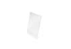 Immagine di Porta-avvisi deflecto® A5 verticale in polistirene con base a L trasparente 47501