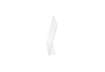 Immagine di Porta-avvisi deflecto® A5 verticale in polistirene con base a L trasparente 47501