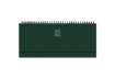 Immagine di Planning 2026 spiralato 29,8x10,5 cm Gommato verde 26-023000404C
