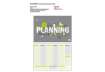 Immagine di Planning da tavolo settimanale non datato O.C.L. 48x33 cm - 60 fogli 80 g/m² - 1520