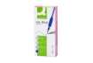 Immagine di Penna a sfera inchiostro gel Q-Connect con cappuccio 0,5 mm blu - conf. 10 pezzi - KF21717