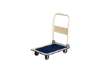 Immagine di Carrello portapacchi Serena Group in lamiera rinforzata bianco/blu 74x48x83 cm portata 150 kg - - PZ