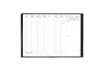 Immagine di Agenda settimanale 2026 Quo Vadis Ministro 16x24 cm - Impala nero 01511326MQ