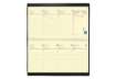 Immagine di Agenda settimanale 2026 Quo Vadis Planital - Impala 8,8x17 cm nero 42208826MQ