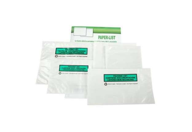 Immagine di Buste adesive in carta ecologica Methodo C5 trasparenti - 228x165 mm conf. 250 pezzi - X101502