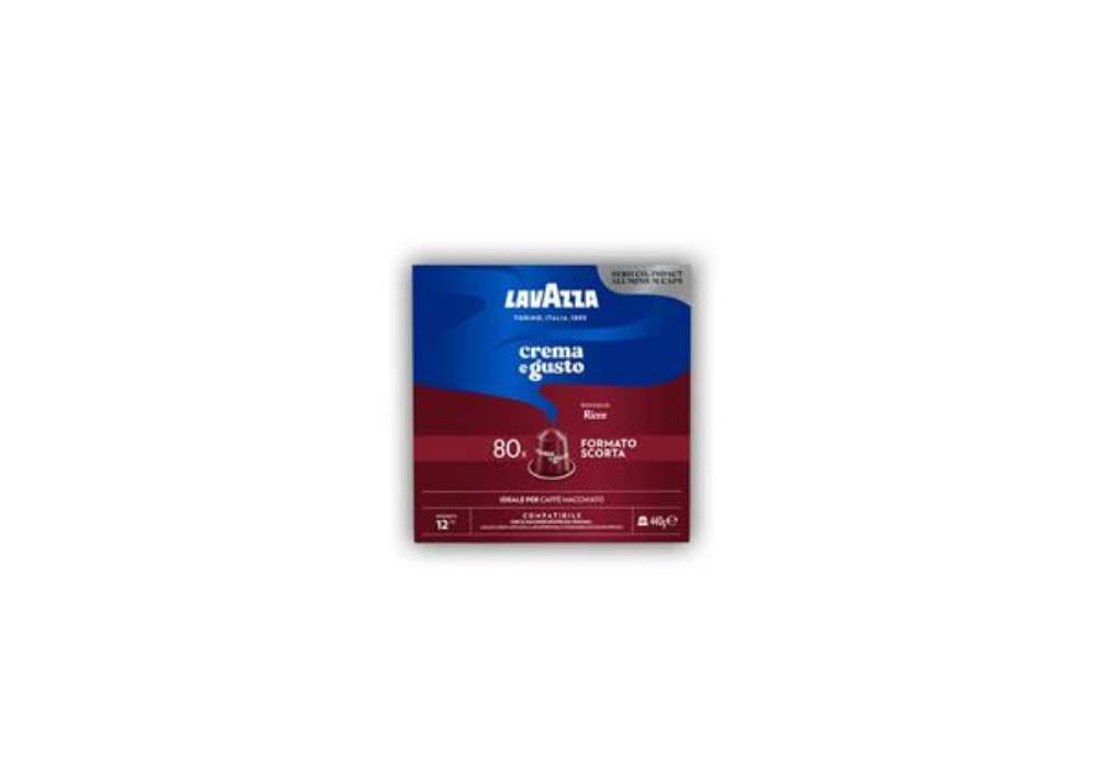 Immagine di Caffè in capsule compatibili Nespresso Ricco C&G Lavazza - conf. da 80 pz - 7033